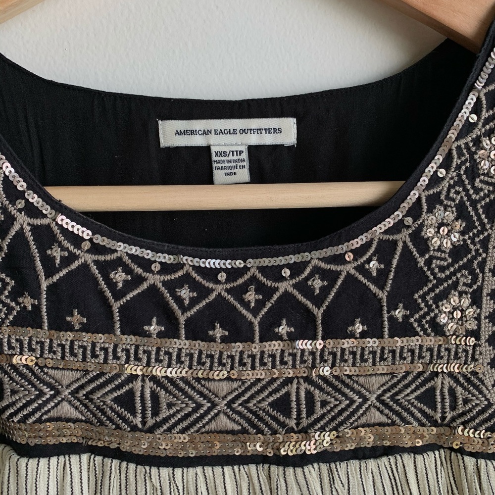 American Eagle Striped Shift Dress - Picture 3 of 5